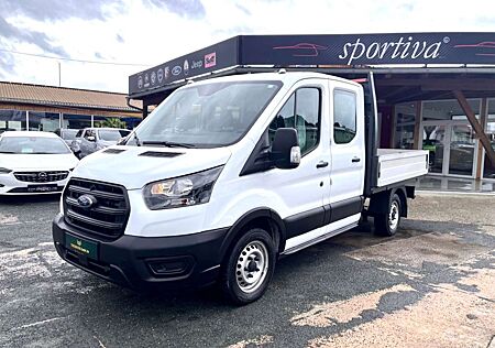 Ford Transit Pritsche L2 Doka AHK Klima DAB 7 Sitze