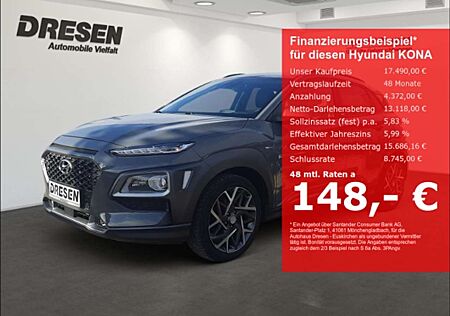 Hyundai Kona HEV 2WD 1.6 GDi Hybrid Premium 6-DCT 141 PS