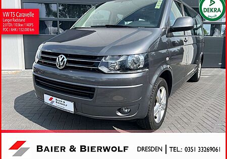 VW T5 Caravelle Volkswagen Comfortline lang 140PS Klima PDC AH