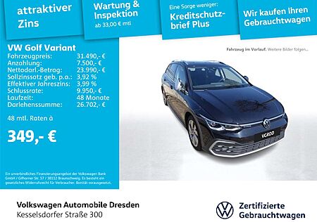 VW Golf Variant Volkswagen Golf VIII Variant 2.0 TDI DSG 4M Alltrack