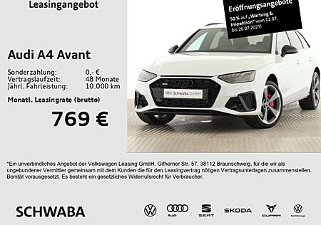 Audi A4 competition plus 40TDI 2x S line*AHK*19