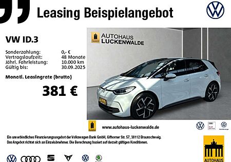 VW ID.3 Volkswagen Pro *MATRIX*NAVI*ACC*R-CAM*SHZ*WärmePumpe*