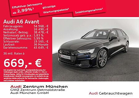 Audi A6 50 TDI qu. S line StdHzg/Pano/AHK/HD-Ma