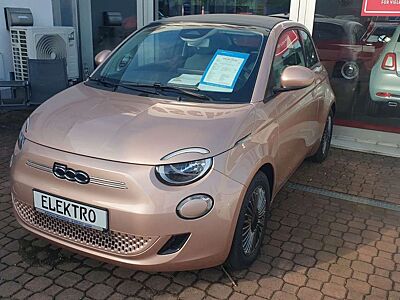 Fiat 500e Cabrio Icon-Verdeck grau