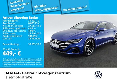 VW Arteon Volkswagen ShootingBrake 2.0 TSI R-Line AHK Leder Na