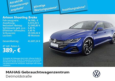 VW Arteon Volkswagen ShootingBrake 2.0 TSI R-Line AHK Leder Na