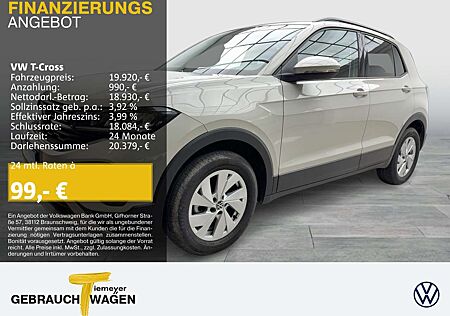 VW T-Cross Volkswagen 1.0 TSI LIFE NAVI LED SITZHZ VIRTUAL