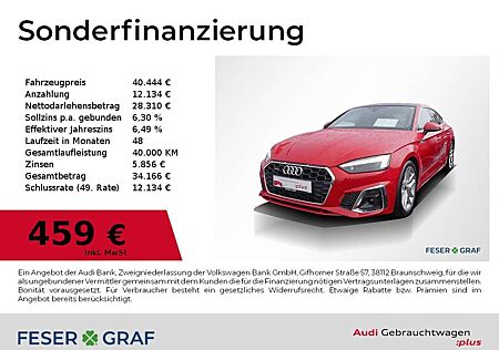 Audi A5 Sportback 40 TDI qu S Line Pano,HUD,B&O,ACC