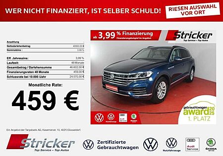 VW Touareg Volkswagen Elegance 3.0TDI 459,-ohne Anzahlung Innovision AH