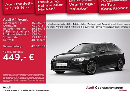 Audi A4 40 TFSI S-TRO*QUA*S-LINE*RFK*ACC*MATRIX