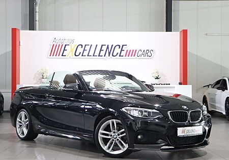 BMW 218d 218 CABRIO M-PAKET-SPORT / BLACK & BROWN