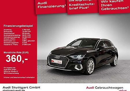 Audi A3 Sportback 30 TFSI advanced Navi virtCo PDC AHK