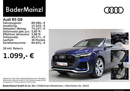 Audi RS Q8 tiptronic AHK B&O Pano HUD StdHzg Matrix