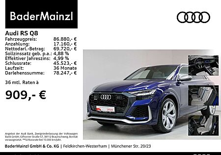 Audi RS Q8 tiptronic AHK B&O Pano HUD StdHzg Matrix
