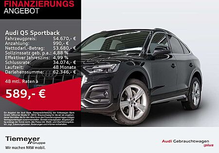Audi Q5 50 TDI Q ADVANCED LEDER PANO AHK LM