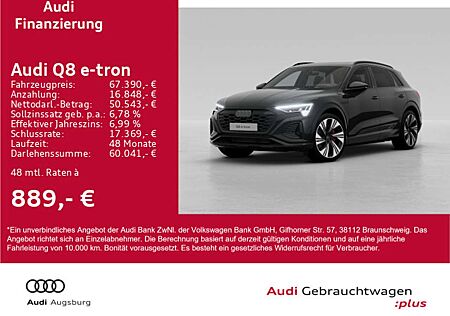 Audi Q8 e-tron 2x S line 55 qu. *ACC*PANO*AHK*8-fach