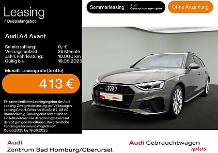 Audi A4 45 TFSI quattro S line*Navi*LED*AHK*PDC