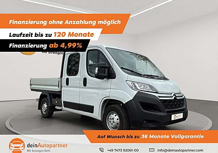 Citroën Jumper Citroen Pritsche 2.2 BlueHDi DoKa 7-Sitzer/Klima/AHK/DAB/T