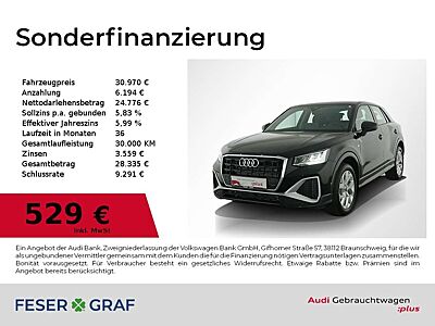 Audi Q2 35 TFSI S line S tronic LED/AHK/ACC/Navi/17"