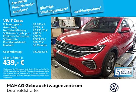 VW T-Cross Volkswagen 1.5 TSI R-Line Navi LED Kamera