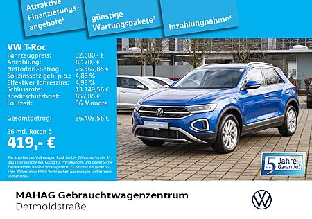 VW T-Roc Volkswagen 2.0 TDI STYLE AHK Navi LED Alu17Johannesbu