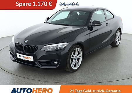 BMW 218i 218 Sport Line Aut.*LED*NAVI*TEMPO*CAM*PDC*SHZ*