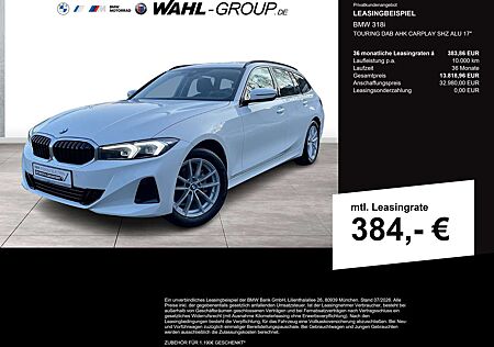 BMW 318 i TOURING DAB AHK CARPLAY SHZ ALU 17"