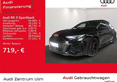 Audi RS3 HEAD-UP PANO 280 KM/H R-KAM NAV+