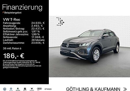 VW T-Roc Volkswagen Life 1.0 TSI 81kW 6-Gang*NAVI*AHK*ASG*SHZ*