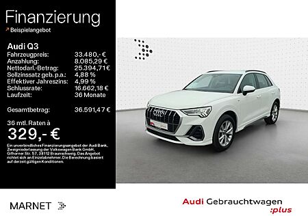 Audi Q3 35 TDI quattro S line*Navi*LED*Alu*PDC*Virtua