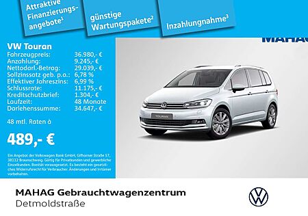 VW Touran Volkswagen 2.0 TDI Highline LED Navi AHK DSG