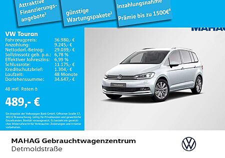 VW Touran Volkswagen 2.0 TDI Highline LED Navi AHK DSG