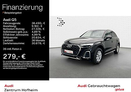 Audi Q5 40 TDI qu S line S tro*Matrix*Virtual*Navi+*3