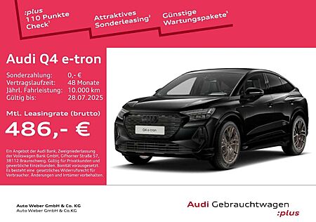 Audi Others Q4 Sportback 55 e-tron qu edition S line AHK ACC