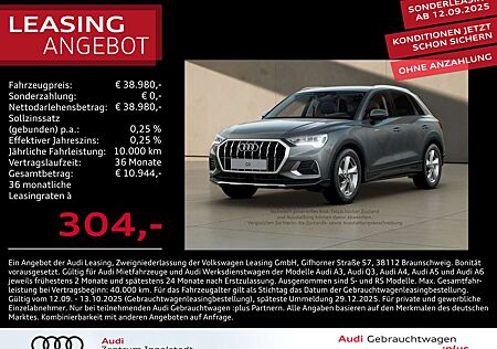 Audi Q3 35 TFSI LED AHK ACC NAVI virtual advanced