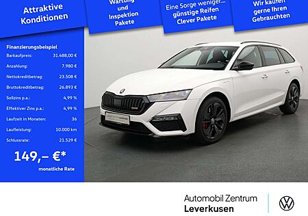 Skoda Octavia gebraucht kaufen Skoda Octavia RS Combi iV VIRT LED AHK SHZ CARPLAY