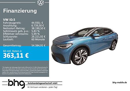 VW ID.5 Volkswagen Pro mit Infotainment-Paket