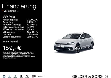 VW Polo Volkswagen Life Move 1.0 TSI Digital*RFK*AHK*Navi*LED