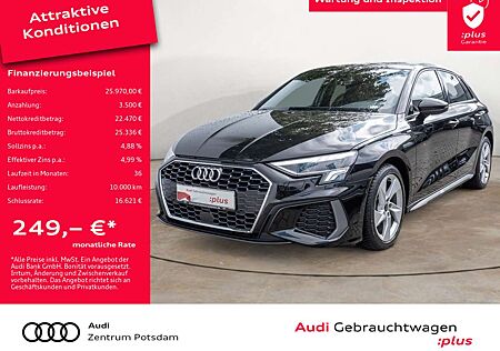 Audi A3 Sportback 35 TFSI S line LED NAVI VIRTUAL
