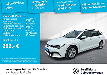 VW Golf Variant Volkswagen Golf VIII Variant Life 2.0 TDI LED ACC TRAVEL