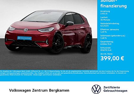 VW ID.3 Volkswagen GTX PERFORMANCE WÄRMEPUMPE 360°CAM ACC LM20