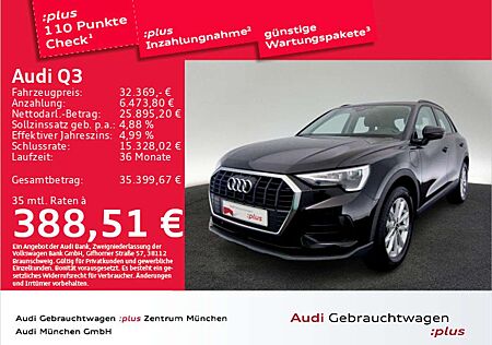 Audi Q3 45 TFSI e S tronic Virtual+/Navi+/LED