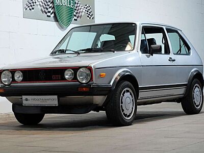 Volkswagen Golf 1 GTI 1,8 L - 5-Gang und Stahlschiebedach