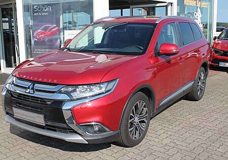 Mitsubishi Outlander TOP mit Fahrassistenzpaket 2.2 DI-D 4WD AT schwarz