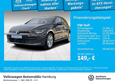 VW Golf Volkswagen VIII 1.5 eTSI Life DSG Rückfahrkam. AppConn