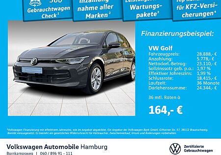 VW Golf Volkswagen VIII 1.5 eTSI Life DSG Rückfahrkam. AppConn