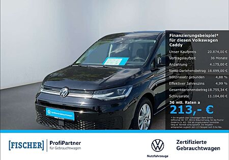 VW Caddy Volkswagen 2.0TDI Life LED Navi SHZ Klima GRA PDC vorn & hint