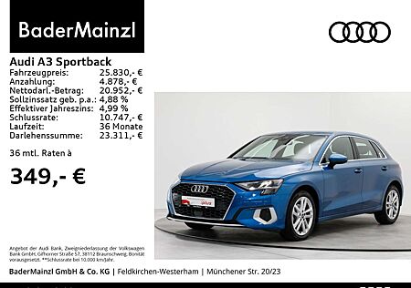 Audi A3 30 TDI S tronic PDC Carplay SHZ
