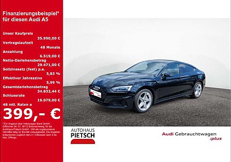 Audi A5 Sportback 40 TDI advanced Navi DigCockpit