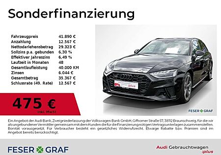 Audi A4 Avant 40 TDI qu S Line Int Pano,HUD,Kamera,Navi,LE